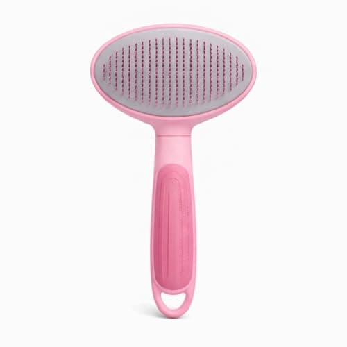 Pet Grooming Brush for Dogs and Cats, Soft Bristle Slicker Brush for Shedding and Loose Fur, Comfortable Non-Slip Handle, Suitable for Short and Long Hair Pets - image 2