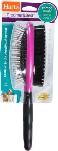 Hartz Groomer's Best Combo Dog Brush, Multi-Colored - image 2