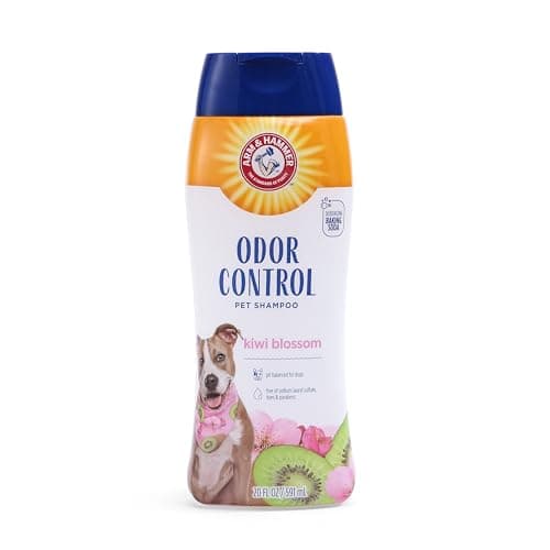 Arm & Hammer Deodorizing Dog Shampoo with Baking Soda for Odor Control, Tearless Moisturizing Formula for Sensitive Skin, Fresh Kiwi Blossom Scent, Safe for Dogs and Puppies, 20 Fl Oz - image 8