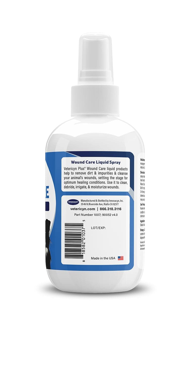 Vetericyn Plus Dog Wound Care Spray | Healing Aid and Skin Repair, Clean Wounds, Relieve Dog Skin Allergies, Safe for All Animals. 3 ounces - image 3