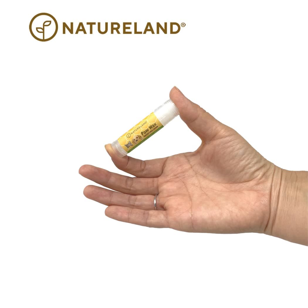 [8 OZ/0.18 OZ/0.36 OZ] Natureland Organic Paw Wax for Dogs and Cats, Natural Outdoor Protection to Heal, Repair, and Protect Dry, Chapped, or Rough Pads, Helps Protects Paws on Snow, Sand, or Dirt - image 5