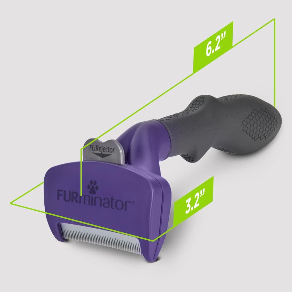 FURminator deShedding Tool For Medium/Large Cats, Short Hair, Removes Loose Hair From Shedding - image 8