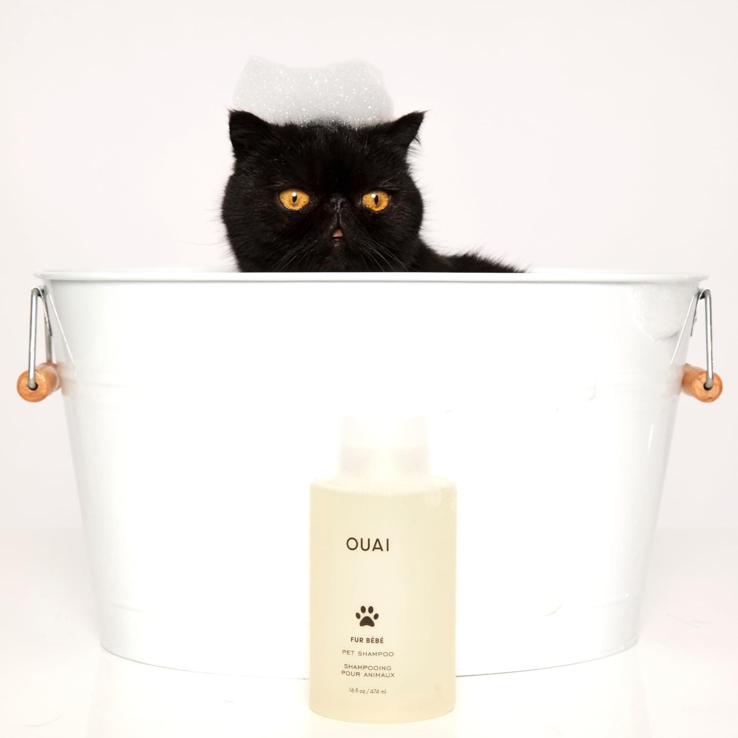 OUAI Fur Bébé Pet Shampoo, Mercer Street Scent - Dog Shampoo and Coat Wash for Hydrating, Cleansing and Adding Shine - Pet Supplies by OUAI (16 Fl Oz) - image 7