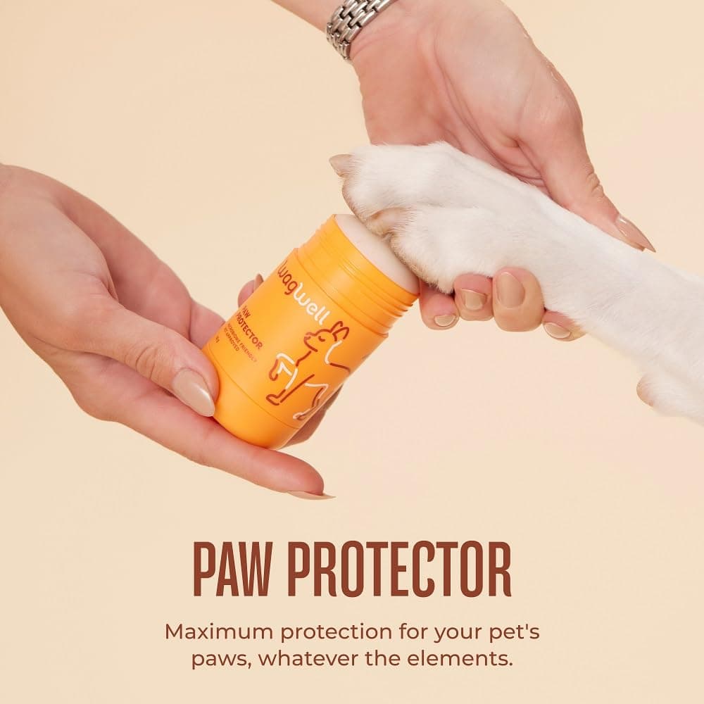 WagWell Paw Protector Dog Paw Balm | Lick-Safe, Vet-Approved Paw & Nose Balm | Microbiome-Friendly, Dermatologist Tested | Hot Pavement & Cold Weather Protection | To Hydrate, Condition & Protect Paws - image 3