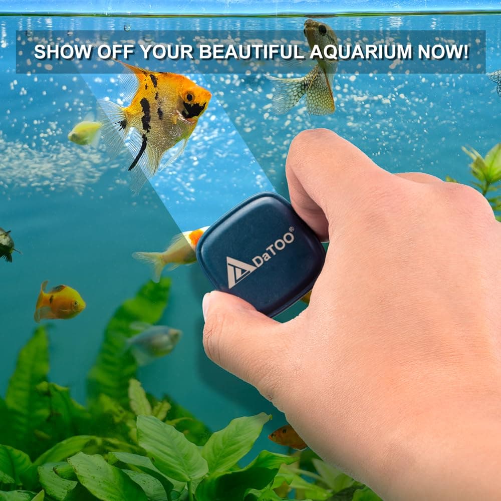 Aquarium Mini Magnetic Scrubber Scraper Small Fish Tank Cleaner Nano Glass Aquarium Cleaning Tools with Super Strong Magnet - image 7