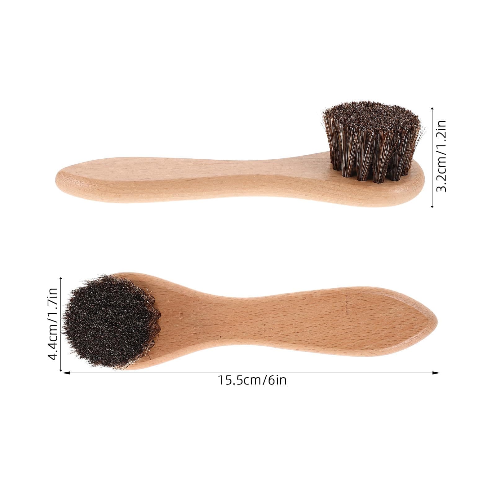 Gadpiparty Small Pet Bathing Brush and Hamster Massage Comb, Soft Bristle with Wooden Handle, 2pcs 4-inch Grooming Tool for Guinea Pigs, Rabbits, and Small Animals - image 2