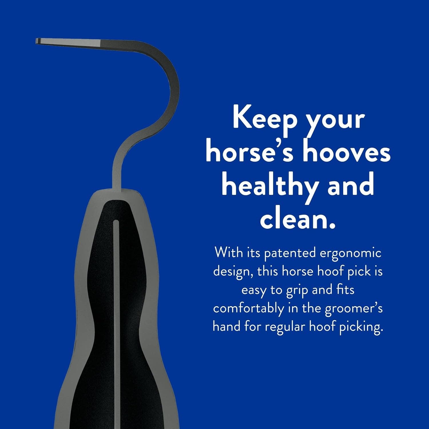 WAHL Professional Animal Equine Grooming Horse Hoof Pick (#858710) - Horse Hoof Pick for Grooming - Ergonomic, Comfort Rubber Handle - Horse Cleaning Tool - Black - image 5