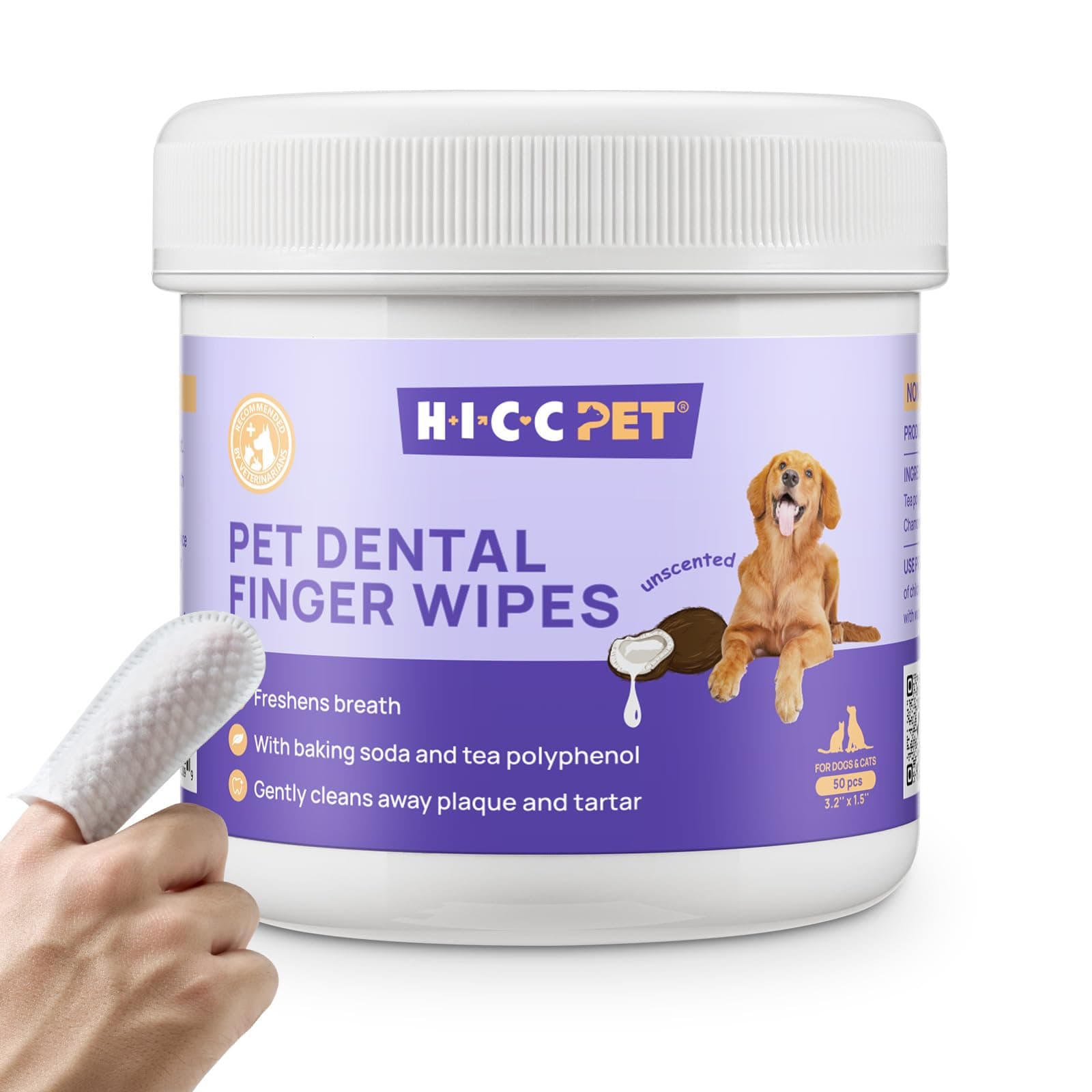 HICC Pet Teeth Cleaning Wipes for Dogs & Cats, Vet-Recommend... Review: Is It Worth It in 2026?