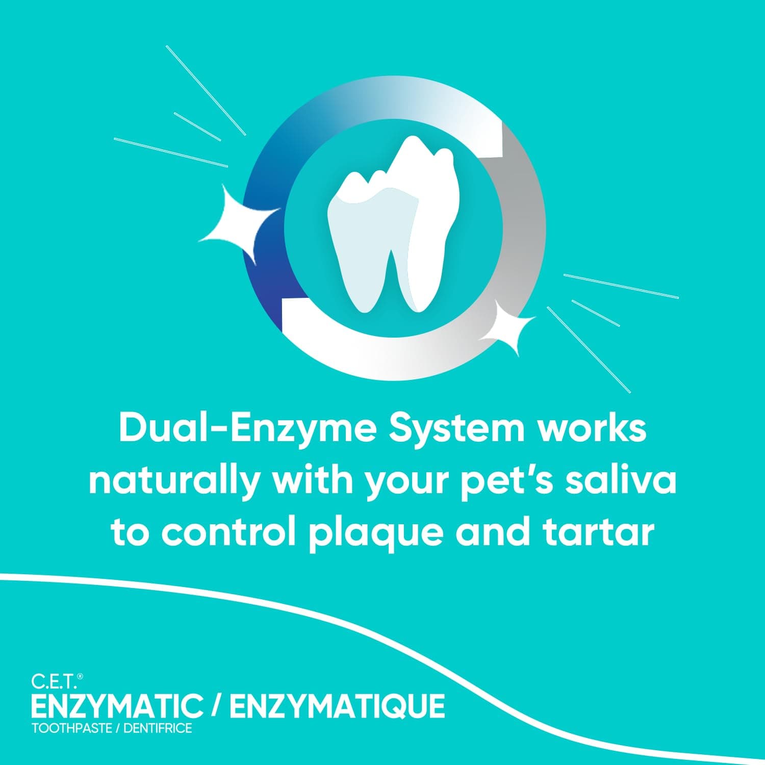 Virbac C.E.T.® Enzymatic Toothpaste| Tartar & Plaque Control for Fresh Breath | Pet Dental Care Toothpaste |Beef Flavor, 2.5 oz - image 5