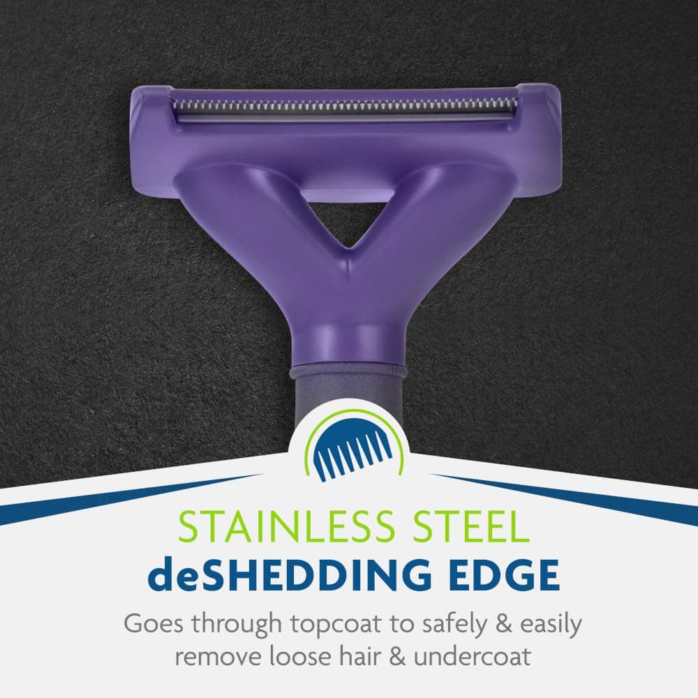 FURminator deShedding Tool For Medium/Large Cats, Short Hair, Removes Loose Hair From Shedding - image 7