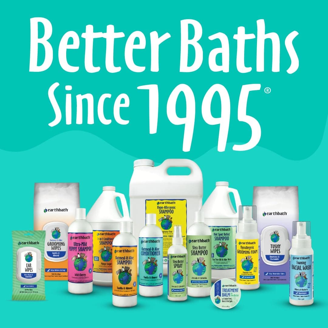 earthbath, Oatmeal & Aloe Dog Shampoo - Oatmeal Shampoo for Dogs, Itchy, Dry Skin Relief, Dog Wash, Made in USA, Cruelty Free Pet Shampoos - Vanilla & Almond, 16 Oz (1 Pack) - image 6