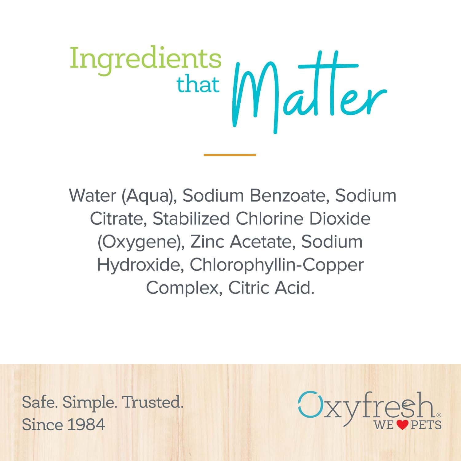 Oxyfresh Premium Pet Dental Care Solution Pet Water Additive: Best Way to Eliminate Bad Dog Breath and Cat Bad Breath - Fights Tartar & Plaque - So Easy, Just Add to Water! Vet Recommended 2 Pack - image 6