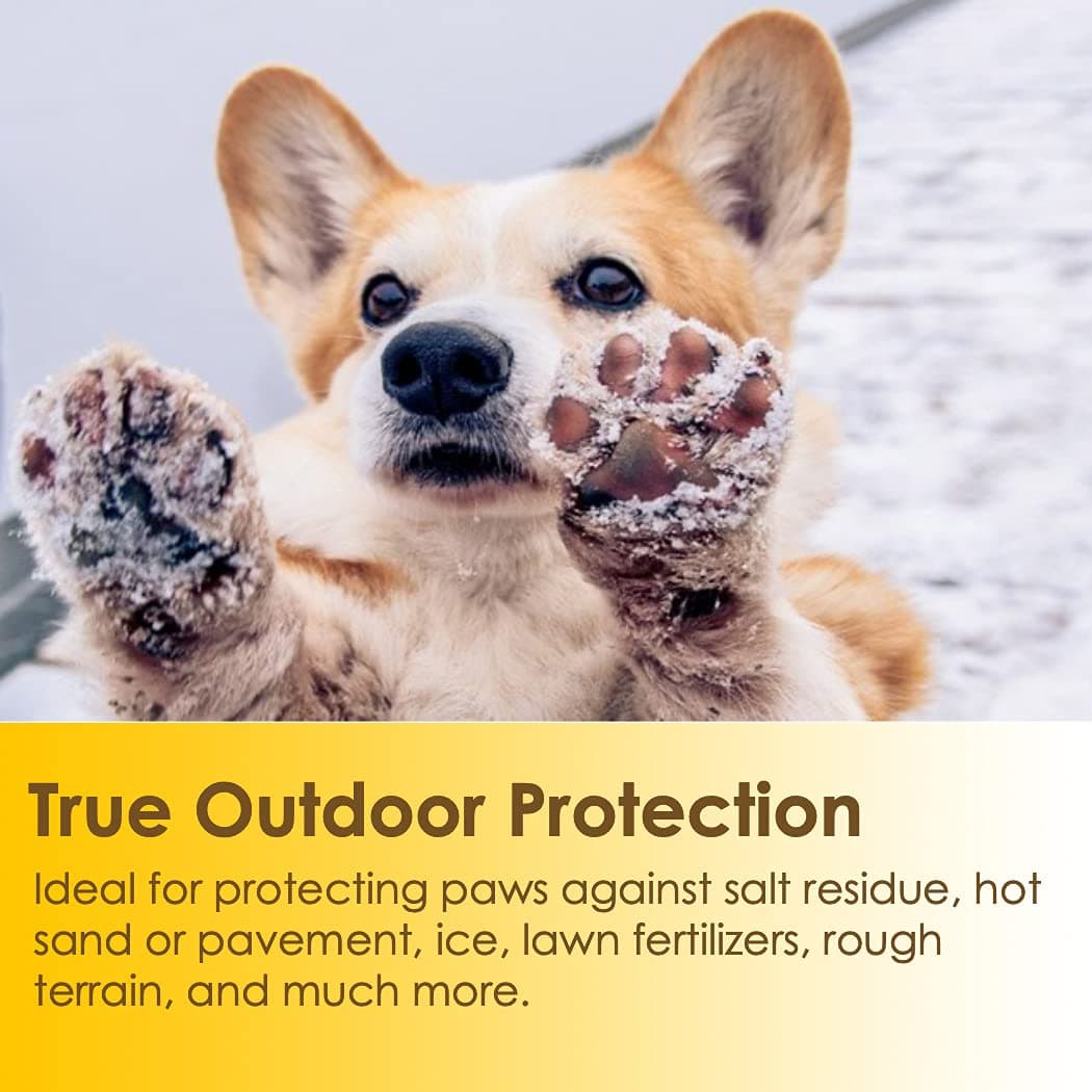 [8 OZ/0.18 OZ/0.36 OZ] Natureland Organic Paw Wax for Dogs and Cats, Natural Outdoor Protection to Heal, Repair, and Protect Dry, Chapped, or Rough Pads, Helps Protects Paws on Snow, Sand, or Dirt - image 3