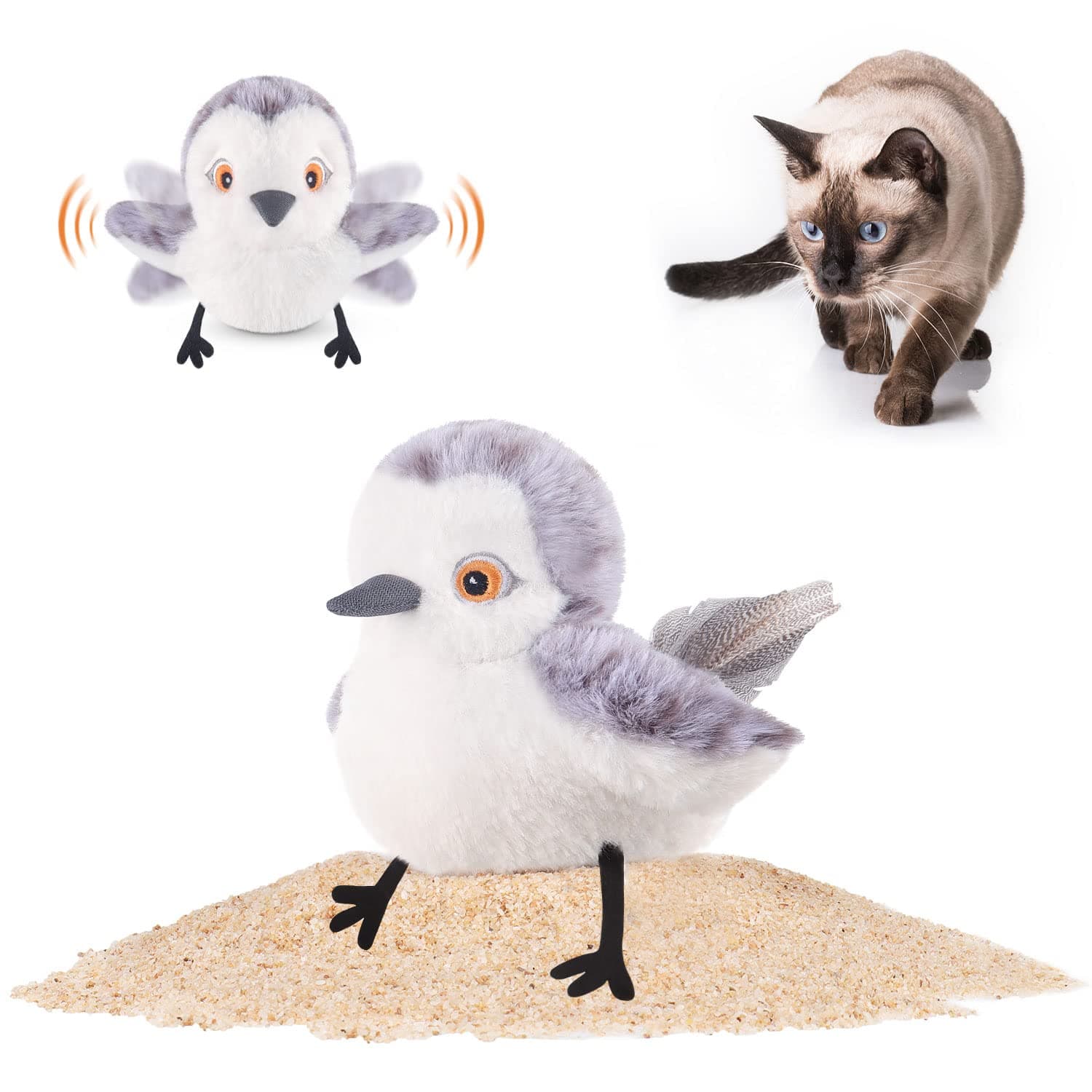 Potaroma Cat Toys Flapping Bird (No Flying), Lifelike Sandpi... Review: Is It Worth It in 2026?