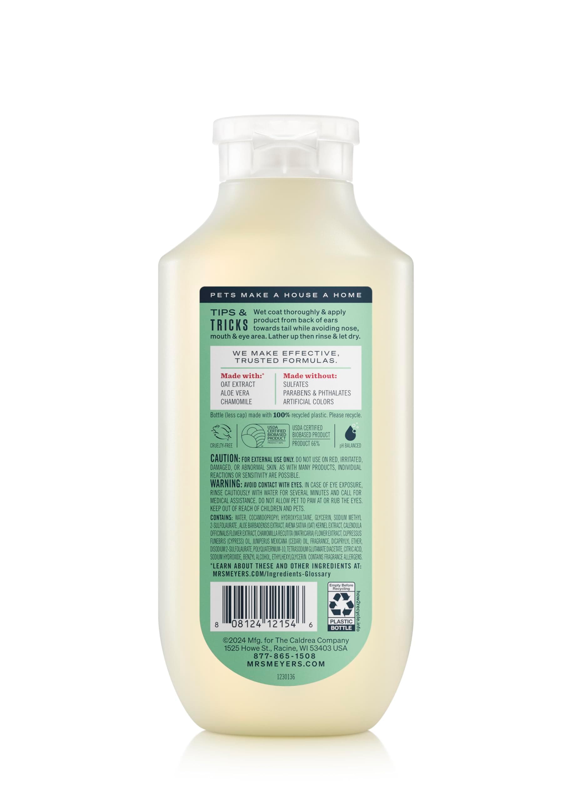 MRS. MEYER'S Clean Day 3 in 1 Dog Shampoo, Sweet Chamomile Scent, 14oz - image 2