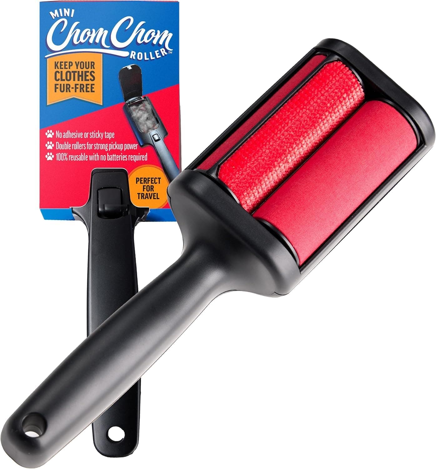 ChomChom Mini Roller Review: Reusable Pet Hair Remover for Clothes, Couches, and Cars