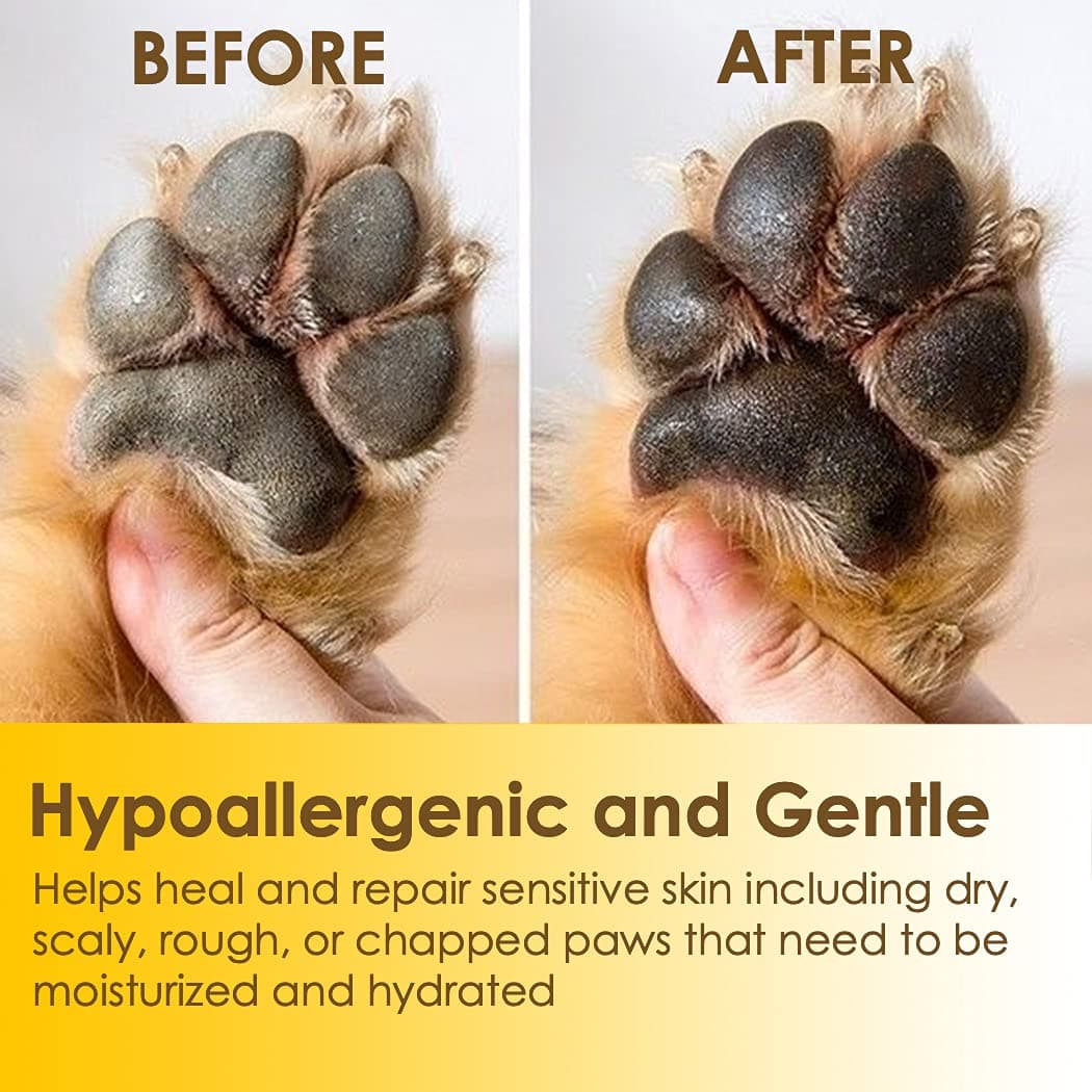 [8 OZ/0.18 OZ/0.36 OZ] Natureland Organic Paw Wax for Dogs and Cats, Natural Outdoor Protection to Heal, Repair, and Protect Dry, Chapped, or Rough Pads, Helps Protects Paws on Snow, Sand, or Dirt - image 7