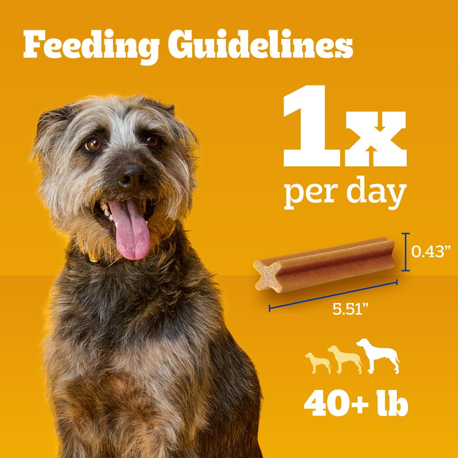 Pedigree Dentastix Large Dog Treats, Original, Beef & Fresh, 2.73 lb. Variety Pack (51 Treats Total) - image 8