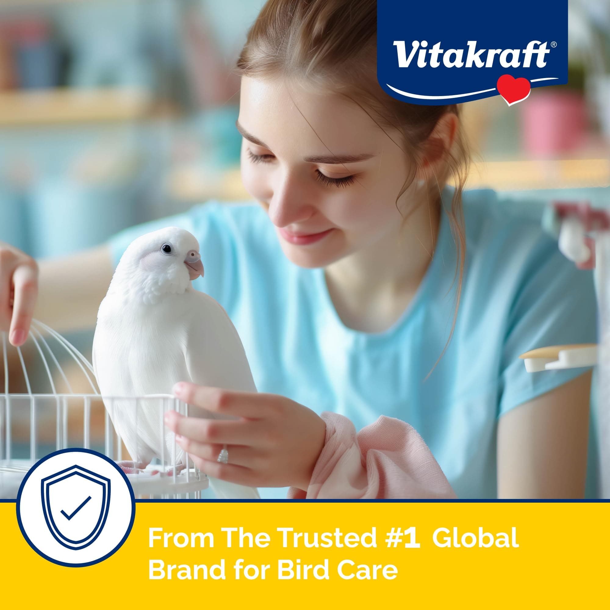 Vitakraft Cage Liners for Birds - For Parrot, Parakeet, Conure, and Cockatiel Cages White 20" X 18" 7 Count, Premium Absorbent Liner - image 6