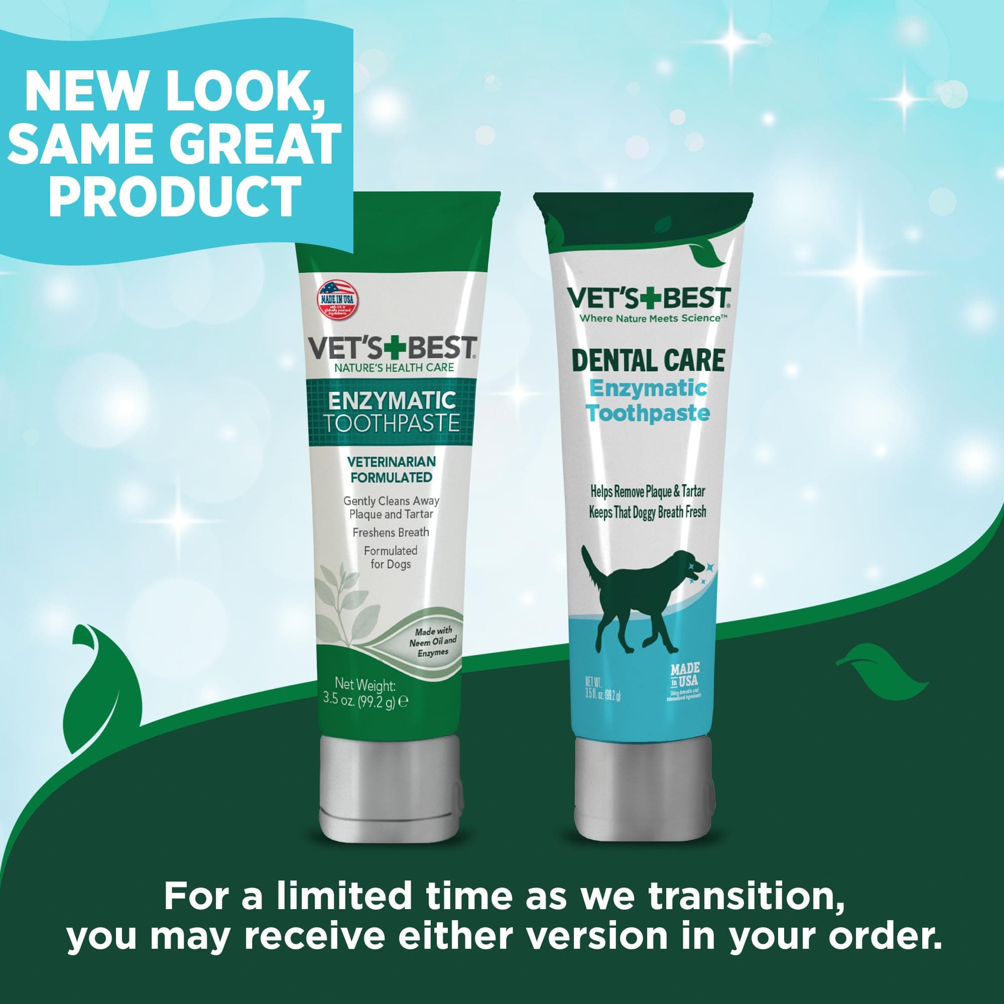 Vet’s Best Enzymatic Dog Toothpaste – Vet Formulated Dental Gel for Teeth Cleaning, Fresh Breath, Tartar Control, Plaque Remover & Oral Hygiene for Dogs, 3.5 oz - image 8