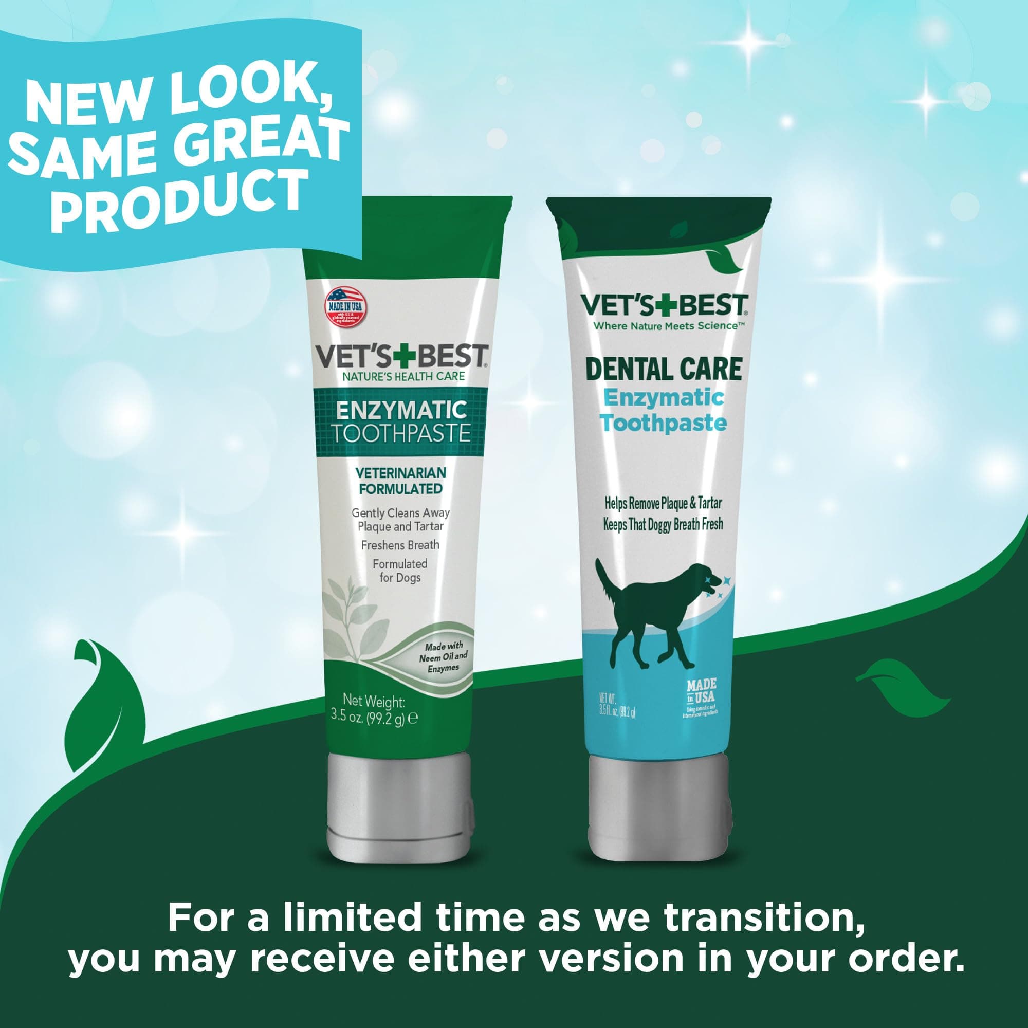 Vet's Best Dog Toothpaste & Dog Toothbrush, Dental Kit, Plaque Remover for Teeth, Whitens Teeth, Freshens Canine Breath, Veterinarian Formula, Finger Toothbrush Included - image 8