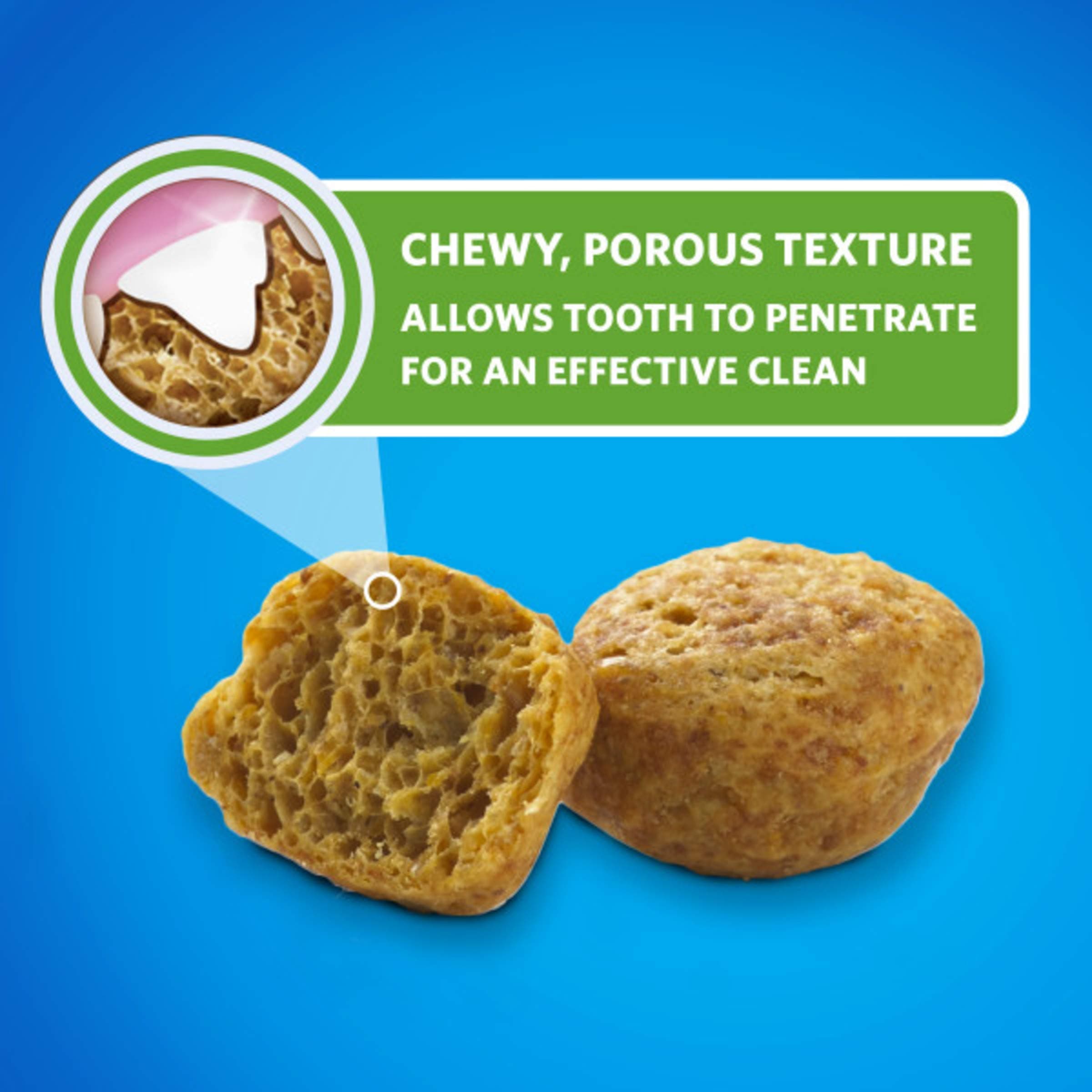 DentaLife Purina Made in USA Facilities Cat Dental Treats, Savory Salmon Flavor - 19 oz. Canister - image 4