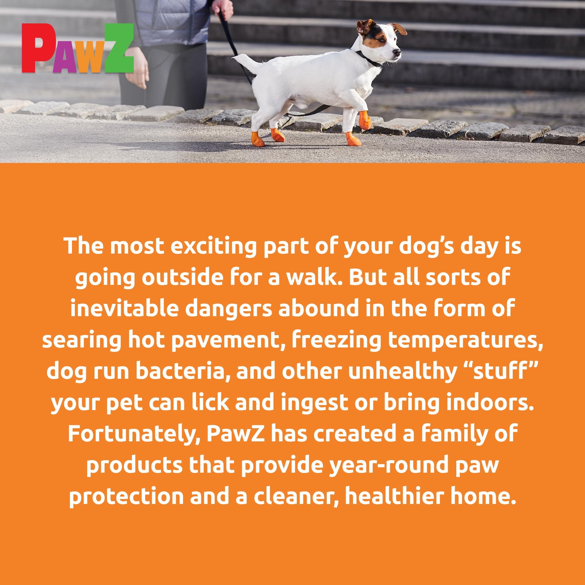 PawZ Rubber Dog Boots for Small Paws - All-Weather Waterproof Dog Shoes, Anti-Slip Traction for Rain, Snow, Mud & Hot Pavement - Pull-On Dog Booties, Black - X-Small (1.5"-2") - Pack of 12 - image 7