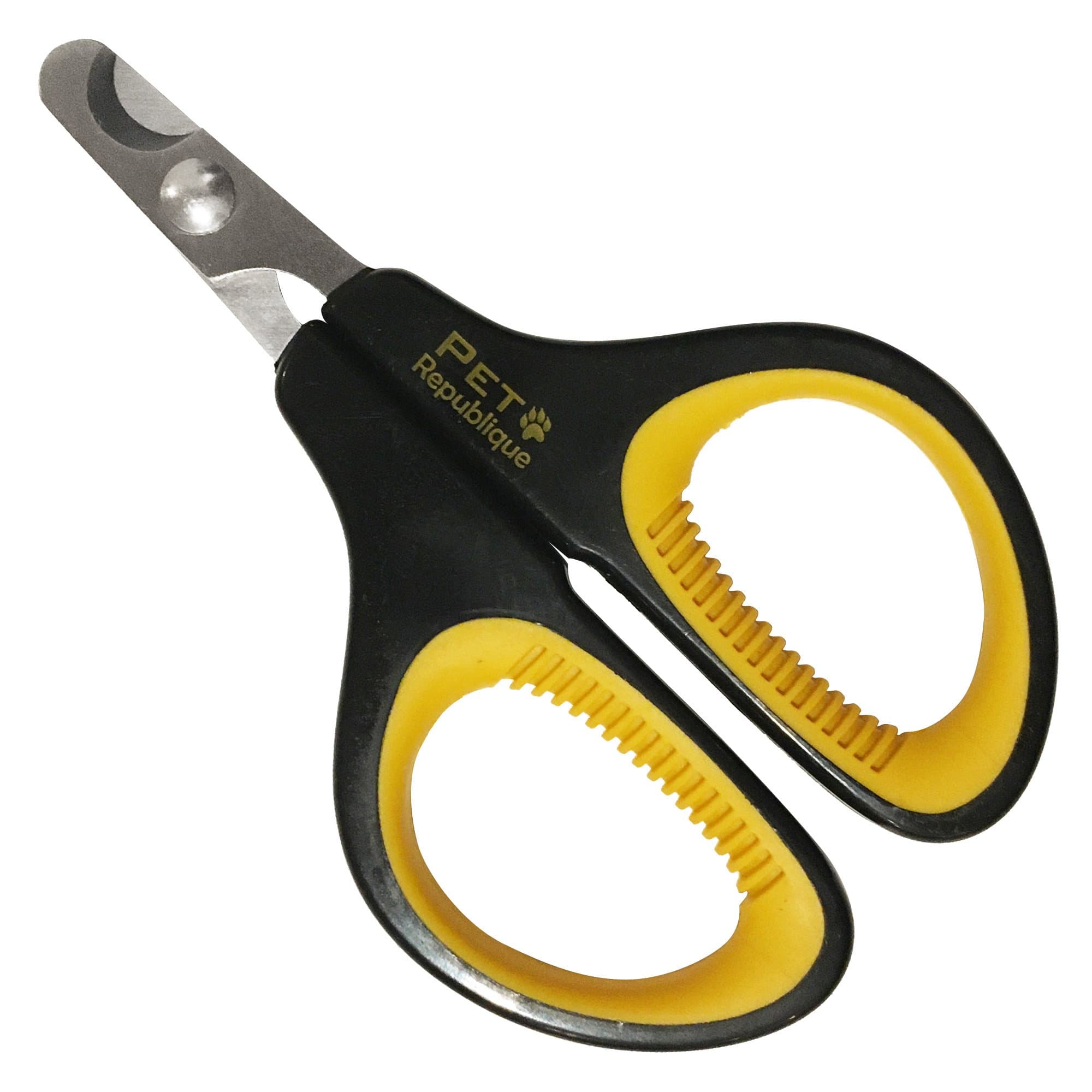 Cat Nail Clippers by Pet Republique – Professional Stainless-Steel Nail Clipper for Cats, Kittens, Hamster, Rabbits, Birds, & Small Breed Animals Claw Trimmer (Black+Yellow) - image 3