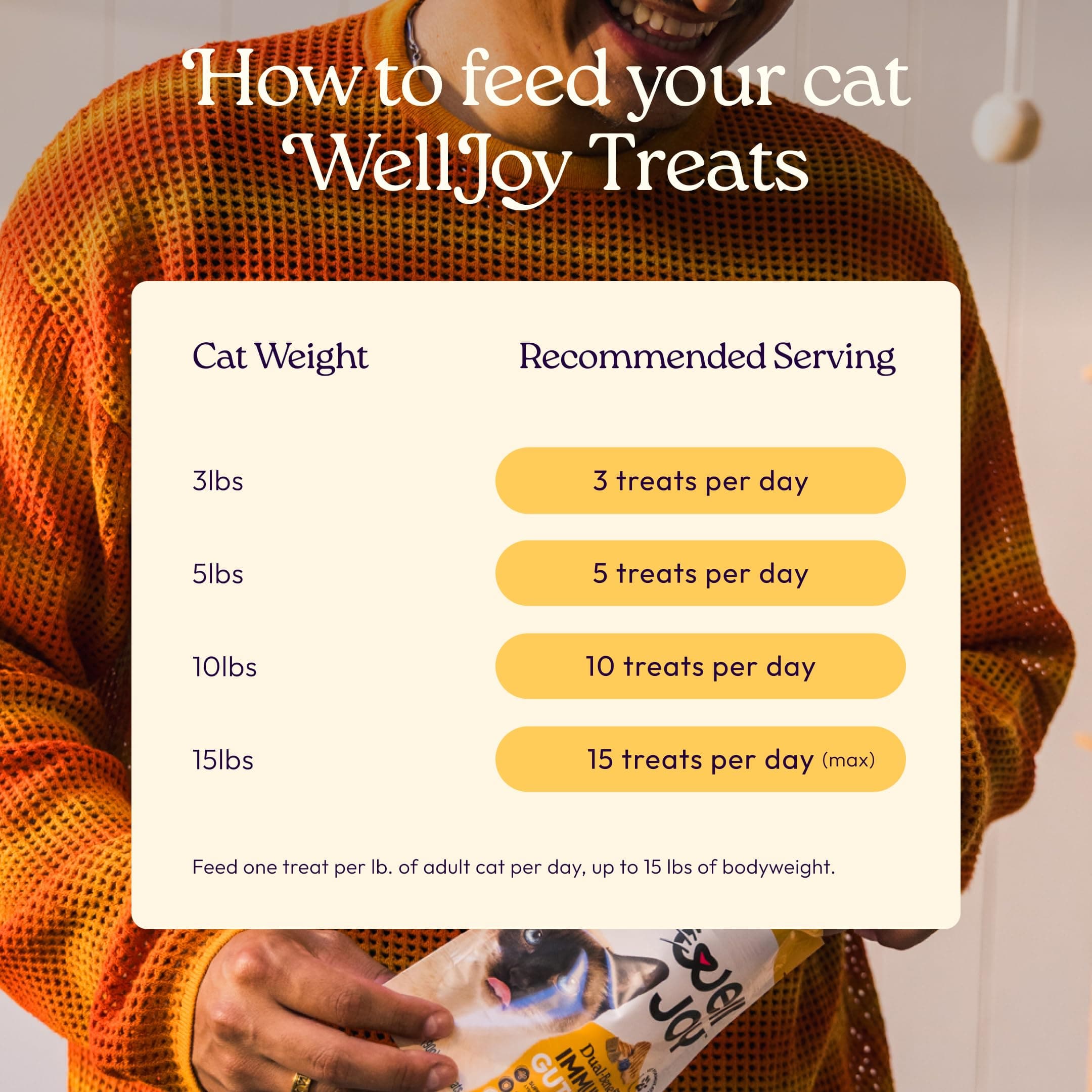 New! WellJoy Cat Treat Immune+ GutBoost | with Lysine | Supports a Healthy Respiratory System & Immune Defenses | Dual-Benefit Formula | Vet Formulated | Made in USA | Real Chicken | 120 Soft Chews - image 6