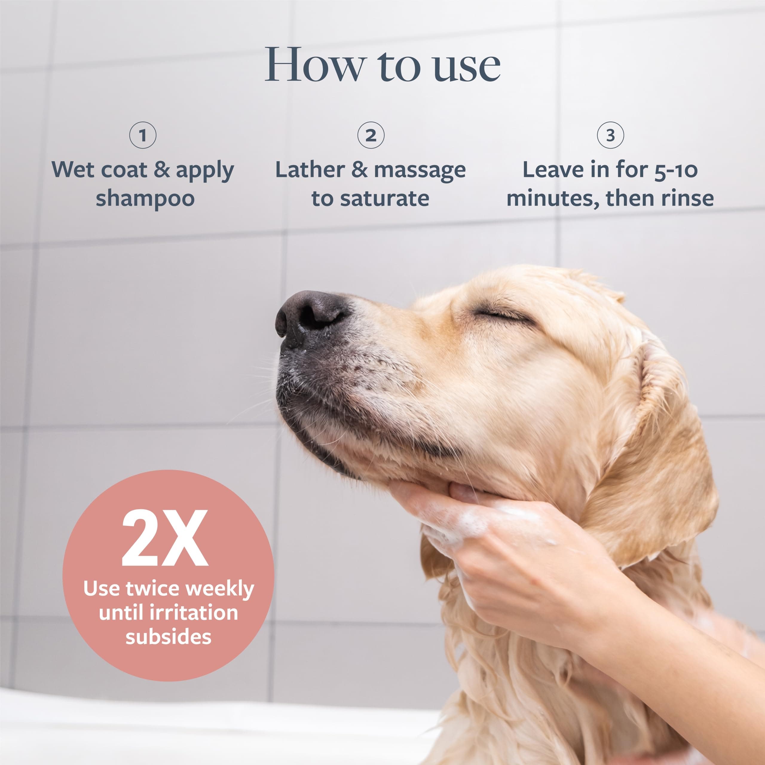 Veterinary Formula Clinical Care Hot Spot & Itch Relief Medicated Shampoo for Dogs and Cats 16oz – Helps Alleviate Sensitive Skin, Scratching, and Licking of Coat - image 5