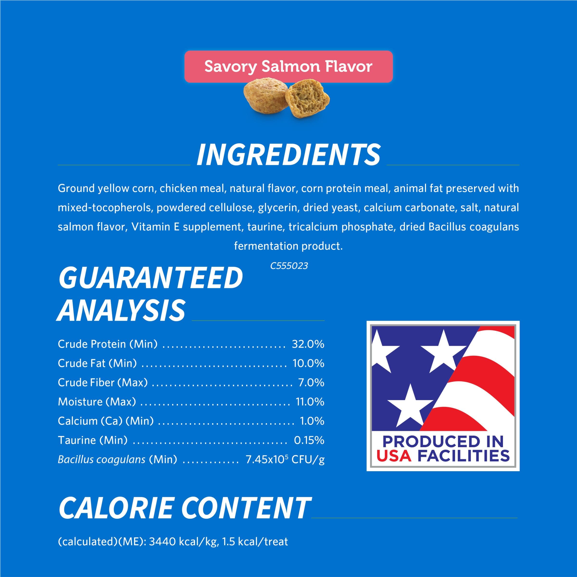 Purina DentaLife Made in USA Facilities Cat Dental Treats, Savory Salmon Flavor - 19 oz. Bag - image 5