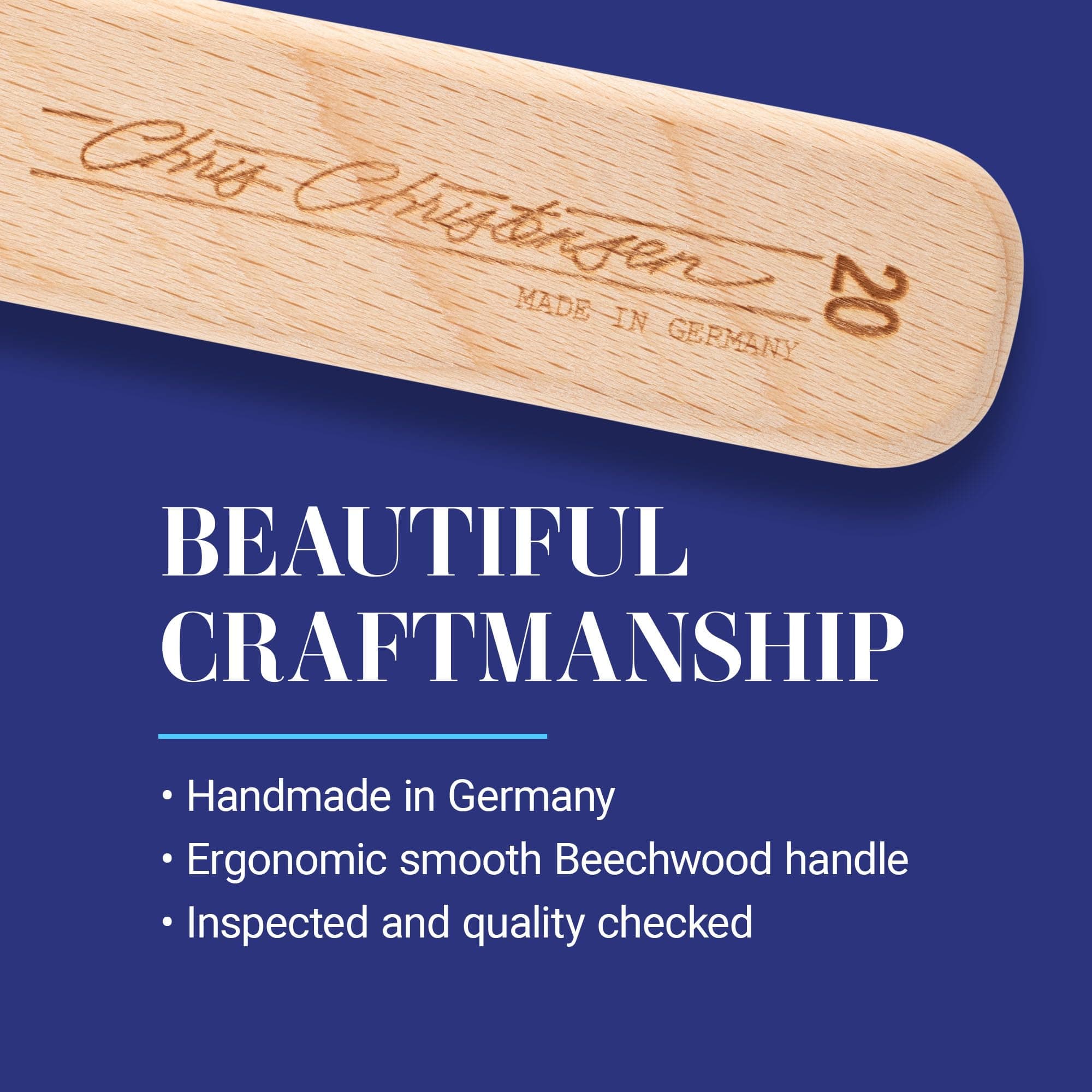 Chris Christensen Dog Brush, 27 mm Oval Pin Brush, Original Series, Groom Like a Professional, Stainless Steel Pins, Lightweight Beech Wood Body, Ground and Polished Tips - image 7