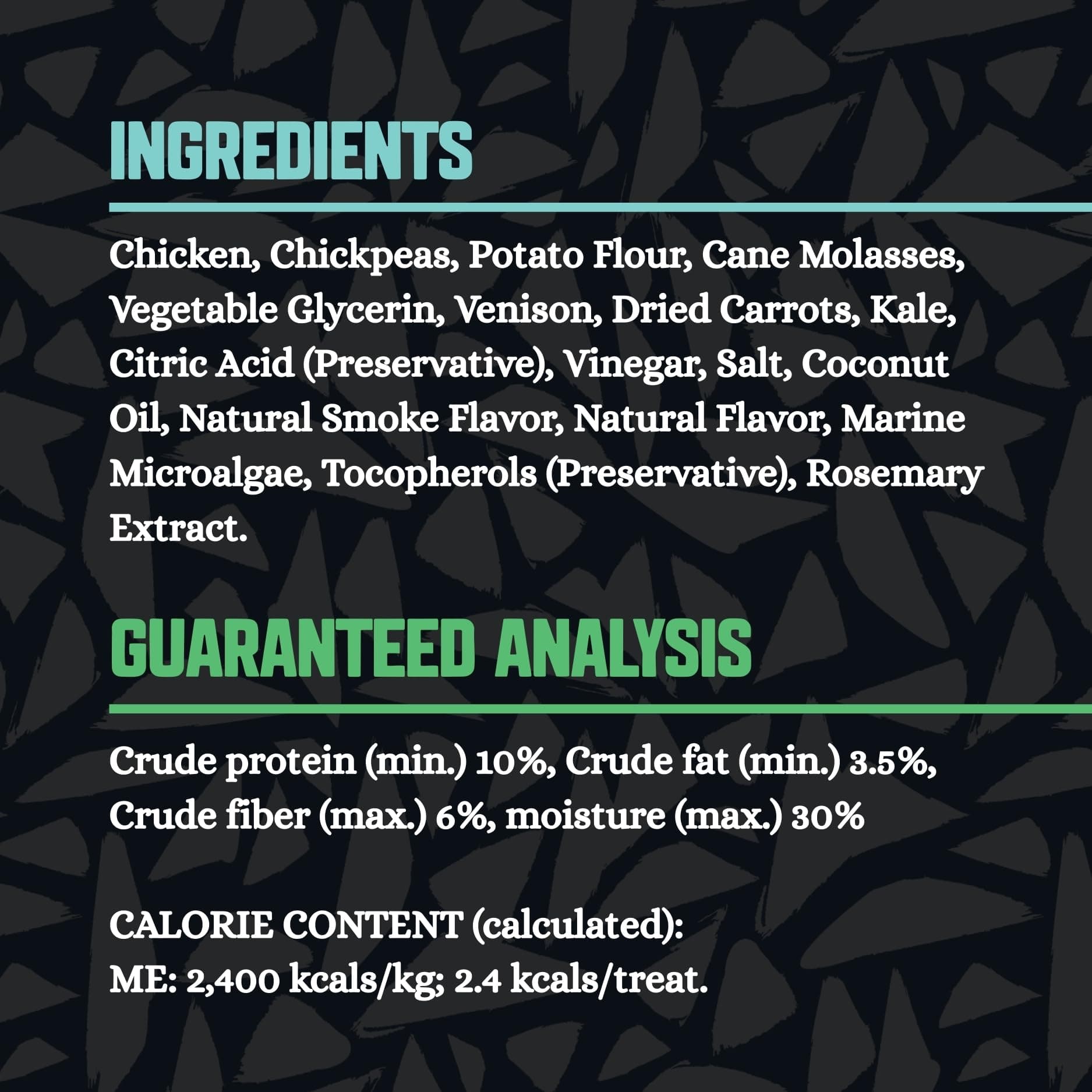 Amp’d Up Dog Training Treats, Soft and Chewy Healthy Snack for Puppies and Adult Dogs, Made with Real Chicken, Venison and Carrots, Grain Free, 14 oz - image 5