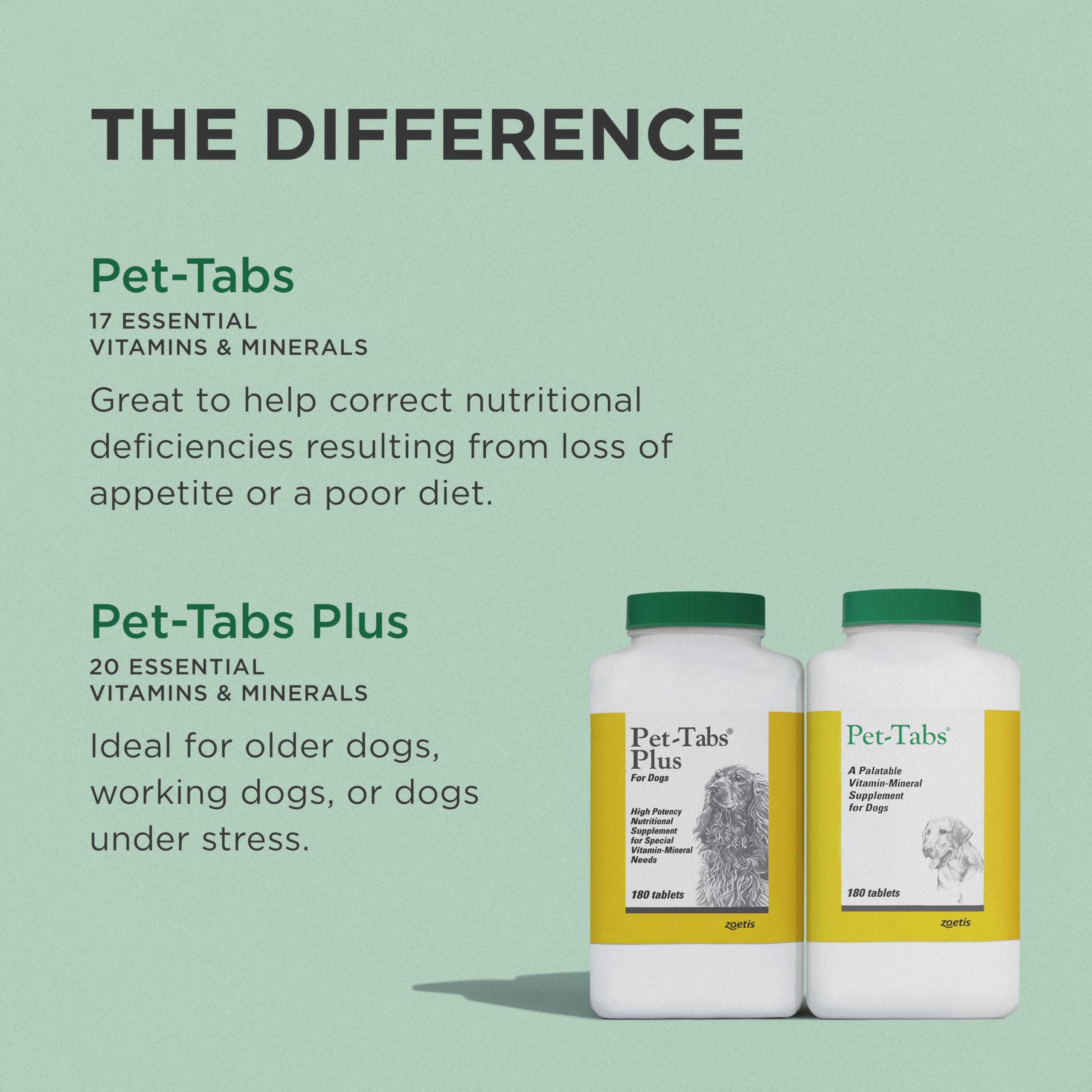Pet-Tabs Multivitamin and Mineral Supplement for Dogs, Chewable Tablet, 60 Count Bottle - image 7