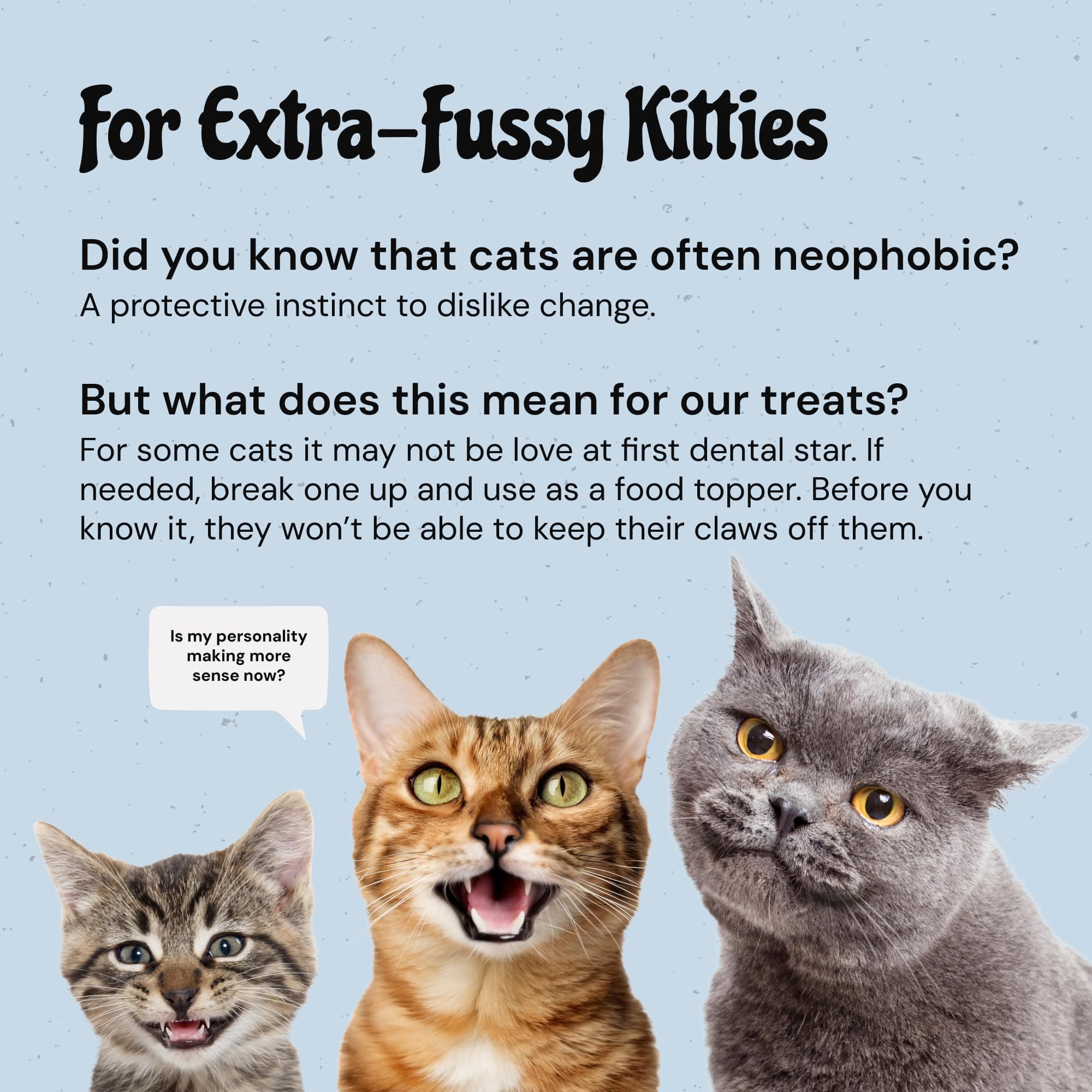 MalsiPree Cat Dental Treats, 32-Count - Freeze Dried Chews for Fresh Breath & Tartar Control - Star Shape Snack for Cats - Chicken Base Chews Healthy Snack for Kitten Gift - image 7