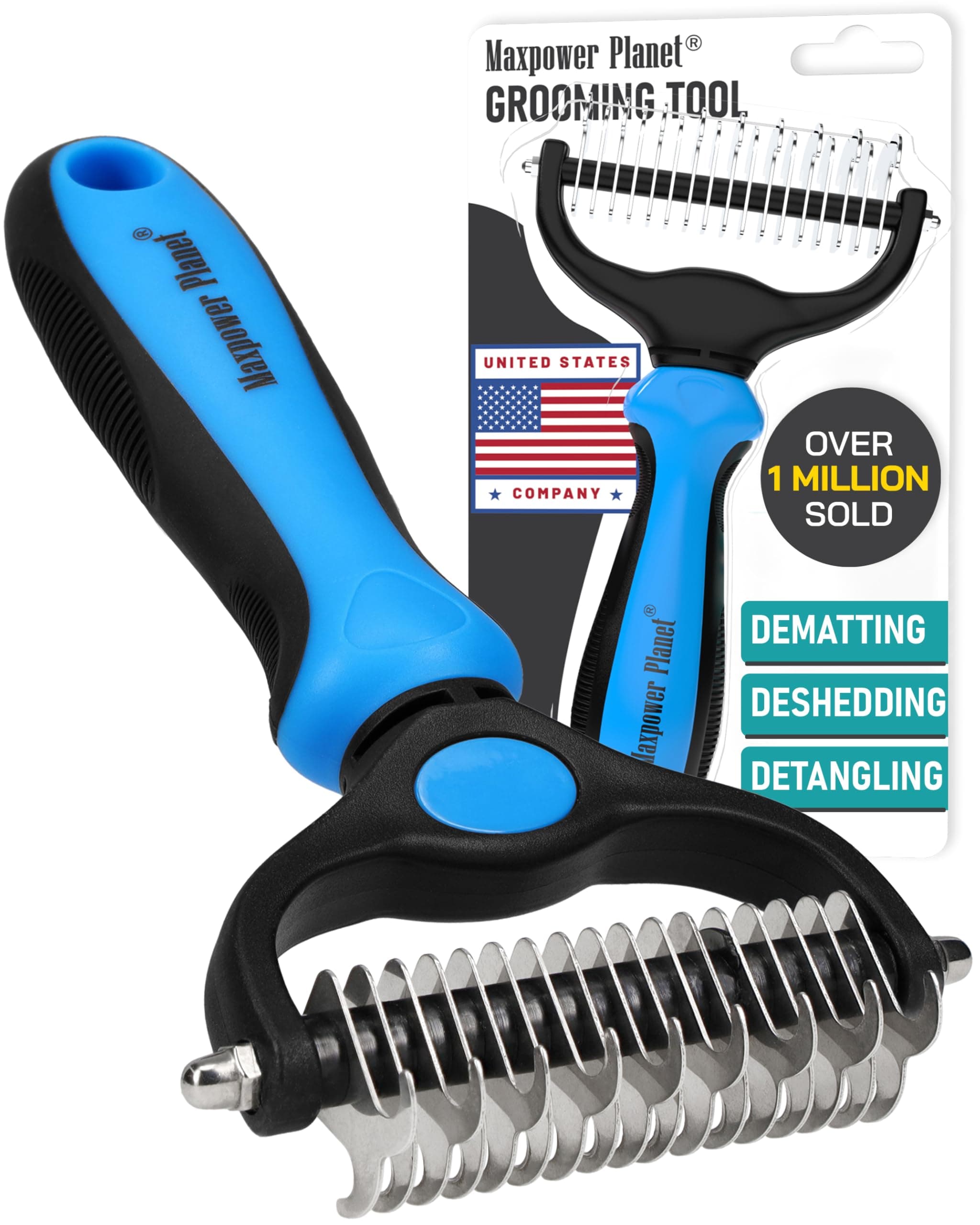 Maxpower Planet Pet Grooming Rake Review: Double-Sided Deshedding Tool That Actually Works