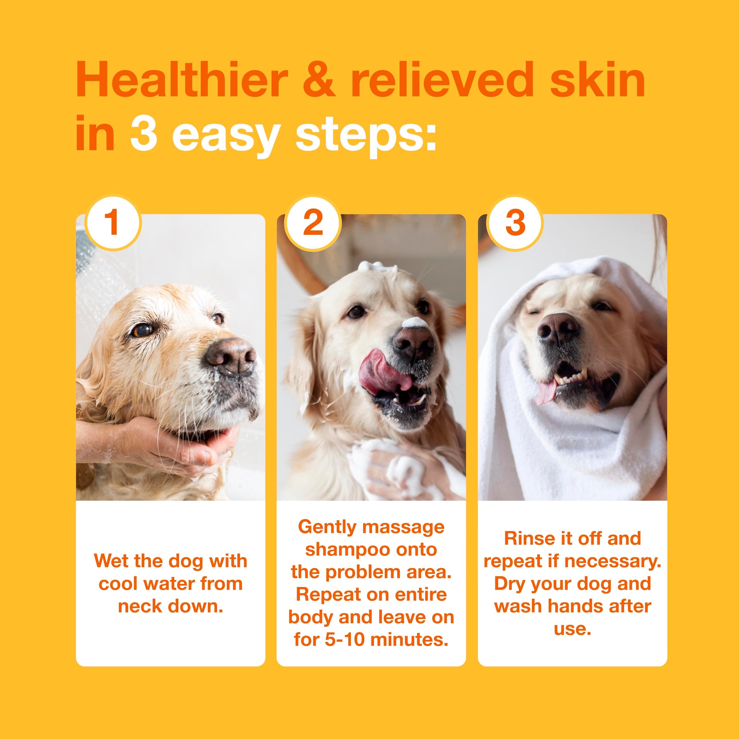 Douxo S3 Pyo Shampoo, Contains 3% Chlorhexidine & 0.5% Ophytrium, Antiseptic & Hydrating, For Bacterial or Yeast Skin Infections, For Dogs and Cats, 6.7 fl. oz. (200mL) - image 6