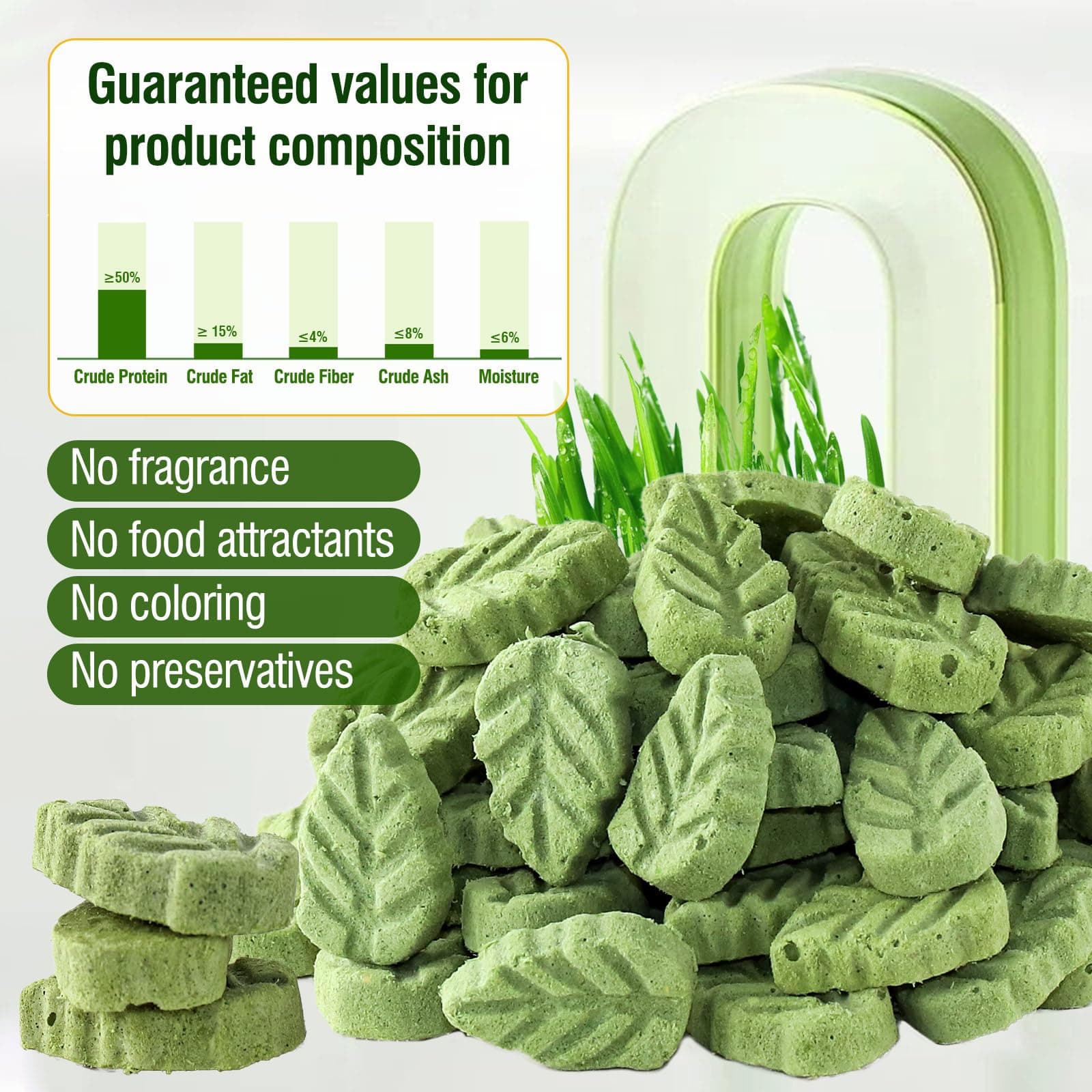 100g/3.52oz Cat Grass Treats, Cat Grass Teething Stick for Hairball Remove and Teeth Cleaning, Edible Cats-Grass Stick Snack - image 8