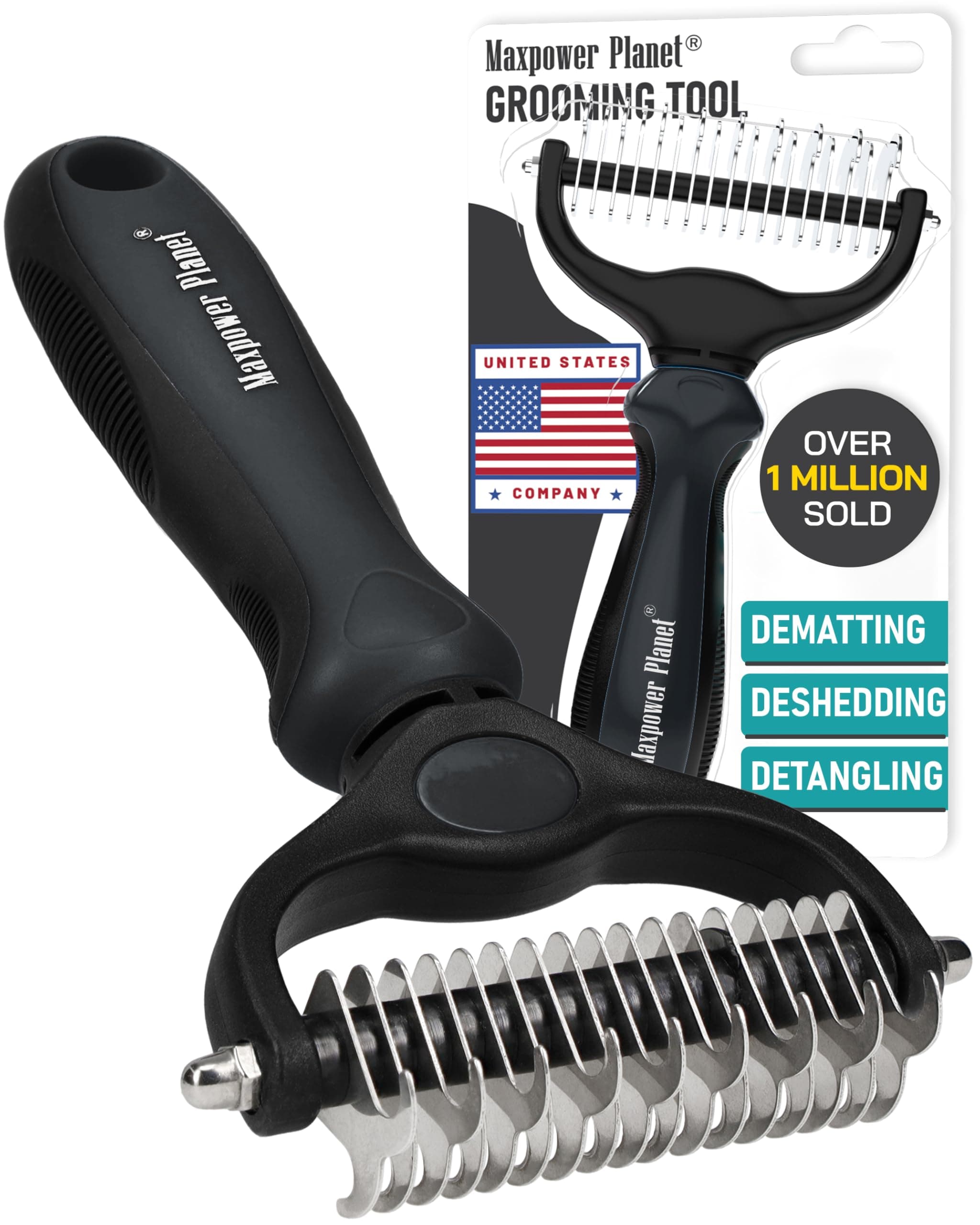 Maxpower Planet Double-Sided Undercoat Rake Review: A Budget-Friendly De-Shedding Brush That Works