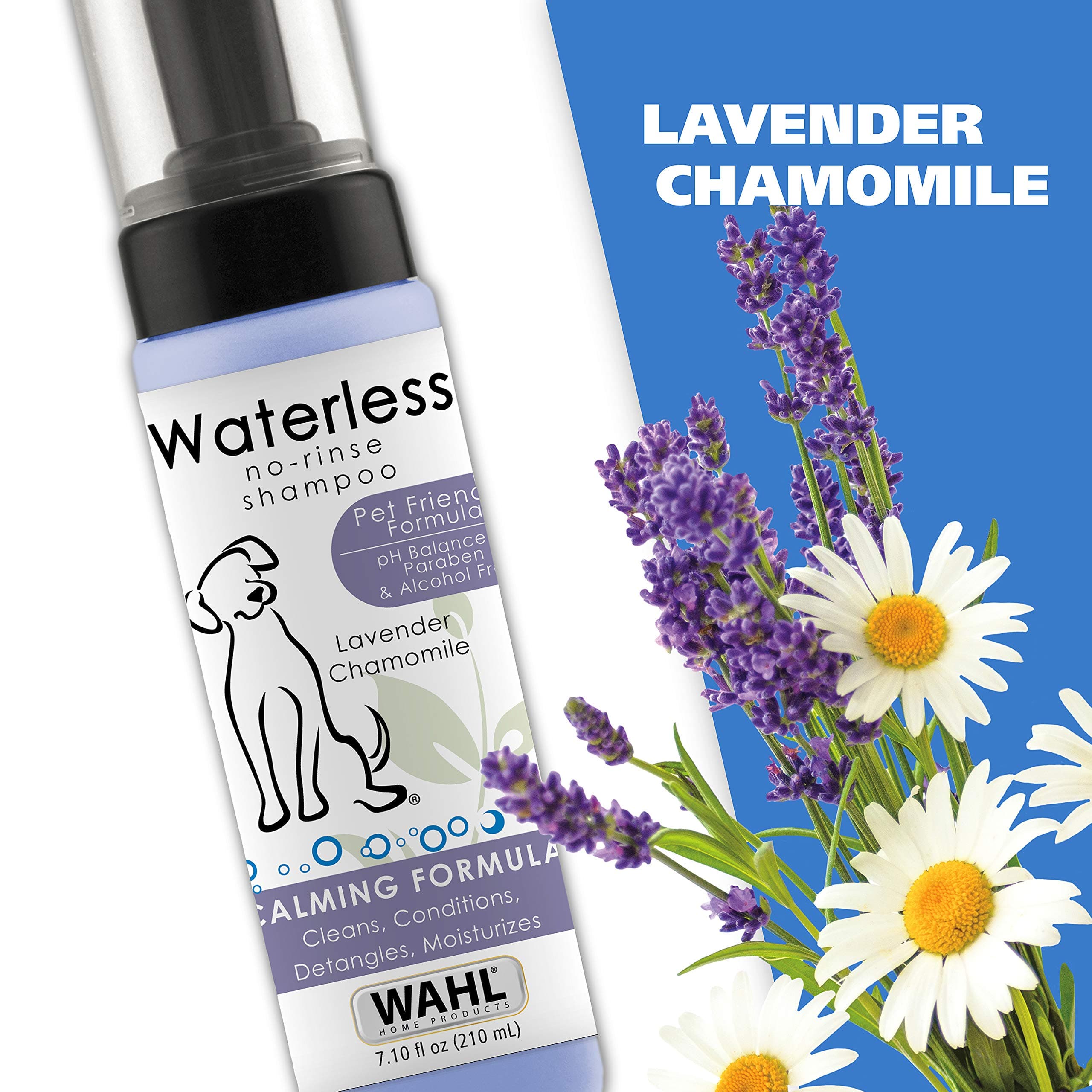 Wahl USA Pet Friendly Waterless No Rinse Shampoo for Animals – Lavender & Chamomile Scented - Cleaning, Conditioning, Detangling, & Moisturizing Shampoo for Dogs – 7.1 Oz - Model 820014A - image 6