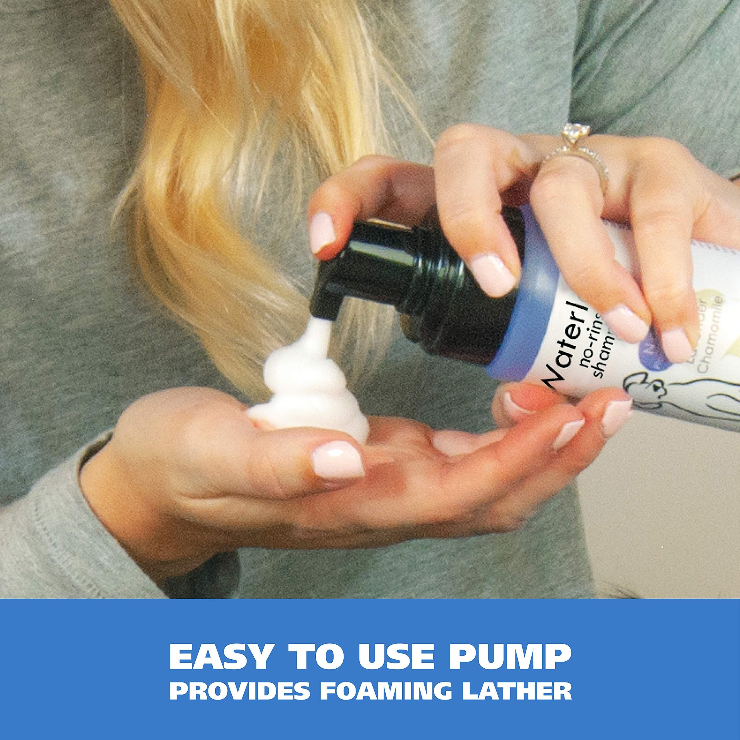 Wahl USA Pet Friendly Waterless No Rinse Shampoo for Animals – Lavender & Chamomile Scented - Cleaning, Conditioning, Detangling, & Moisturizing Shampoo for Dogs – 7.1 Oz - Model 820014A - image 2