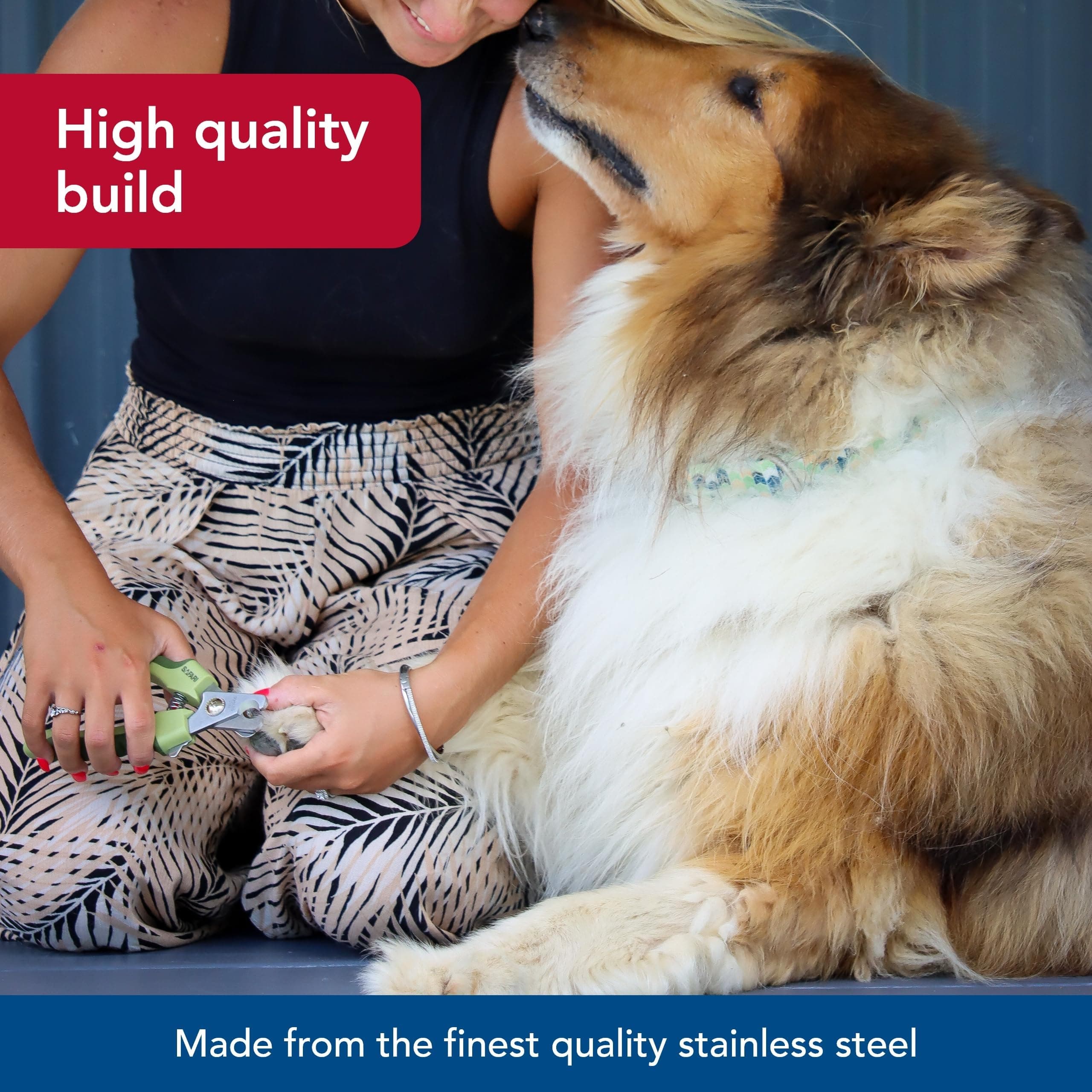 Coastal Pet Safari Professional Dog Nail Trimmer - Nail Clippers & Supplies for Grooming - Dog Claw Care for Small & Large Pets - Large, 6.6" x 2" - image 3