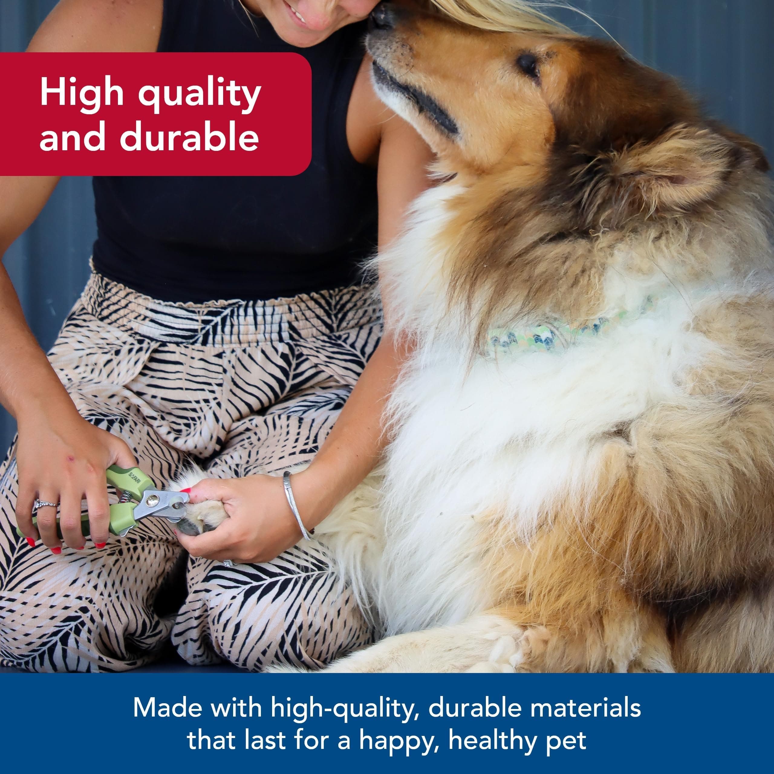 Coastal Pet Safari Professional Dog Nail Trimmer - Dog Nail Clippers for Grooming - Dog Claw Care for Small & Large Dogs - Nail Trimmer - Pet Supplies for Dog Grooming - Standard, 5" x 1.5" - image 3