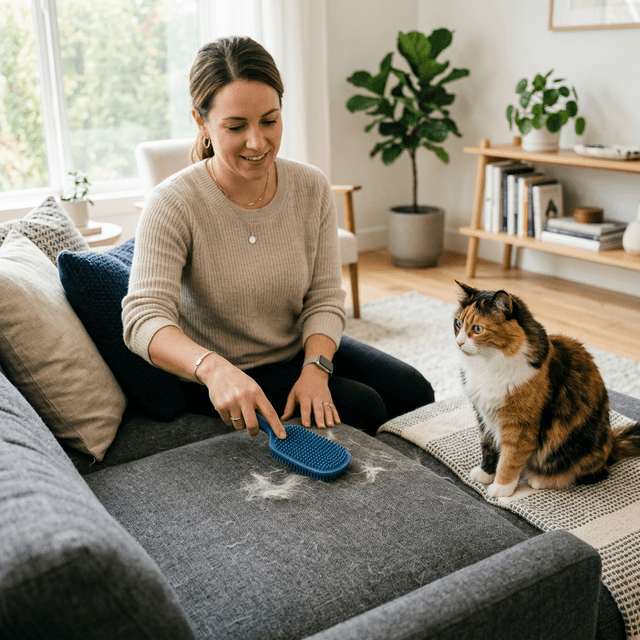 How to Remove Pet Hair from Furniture and Clothes Fast
