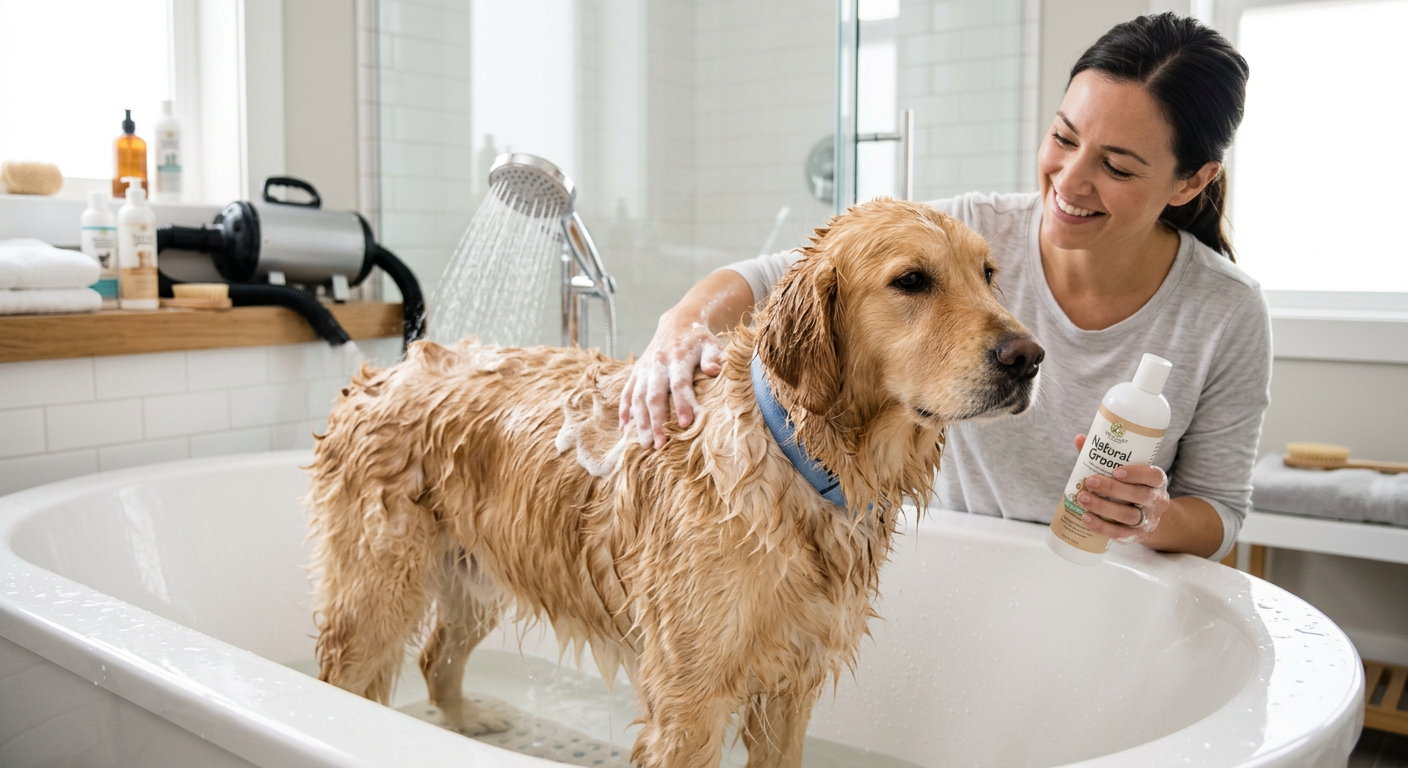 Double-Coat Bath and Drying Routine: Prevent Undercoat Issues Without Stress