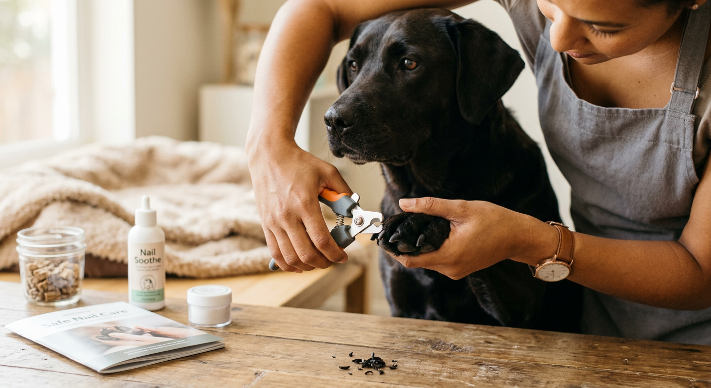 How to Trim Dark Dog Nails Without Hitting the Quick (Behavior-First Guide)