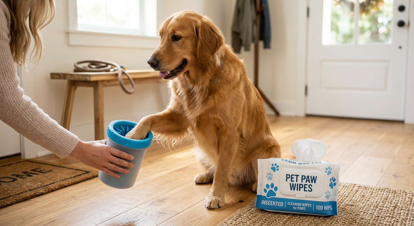 Paw Washer Cup vs Paw Wipes: Which Is Faster for Daily Cleanup (and Cheaper Over Time)?