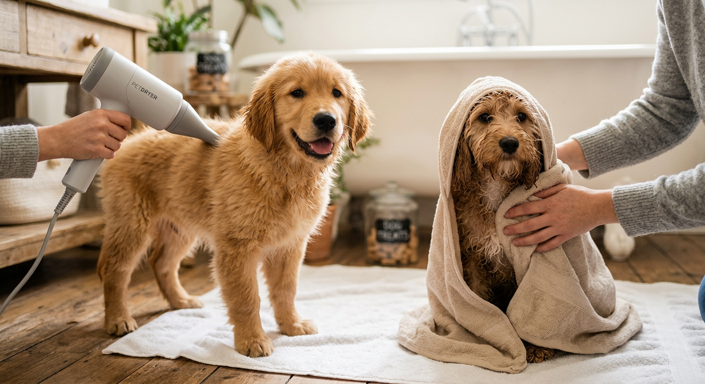 Pet Dryer vs Towel Drying After Bath: Which Gives Better Results?