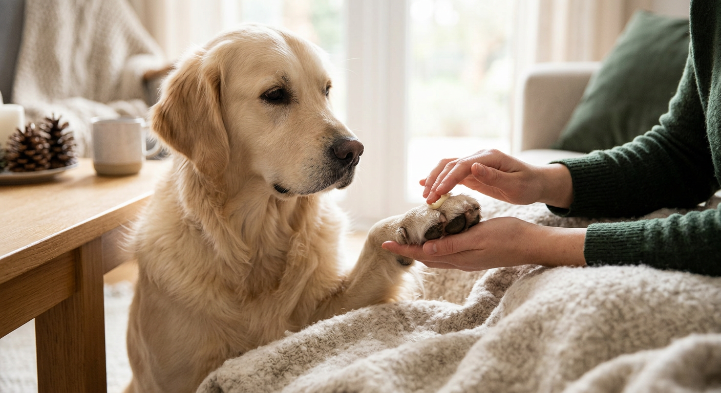 Winter Paw Care for Dogs: Salt, Dry Cracks, and Daily Protection